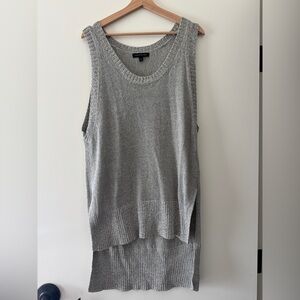 Banana Republic Grey Sleeveless Sweater